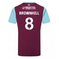 Fotballdrakt Herre Burnley Josh Brownhill #8 Hjemmedrakt 2024-25 Kortermet